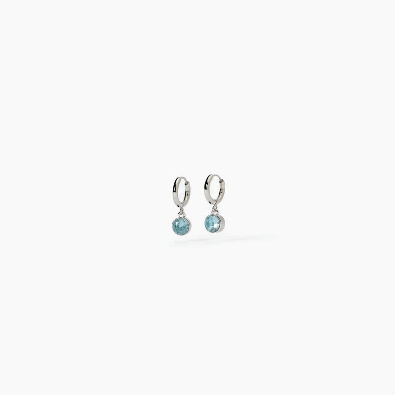 Orecchini Da Donna In Acciaio Con Acquamarina Sintetica 2Jewels 261420
