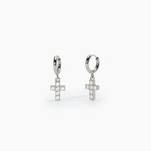Carica l&#39;immagine nel visualizzatore di Gallery, Orecchini Da Donna In Acciao Con Pendente Croce 2Jewels 261421
