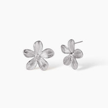 Carica l&#39;immagine nel visualizzatore di Gallery, Orecchini da donna in acciaio con fiore e cristalli 2 jewels 261498
