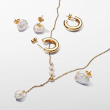 Load image into Gallery viewer, Orecchini Perle Barocche d’Acqua Dolce Coltivate
