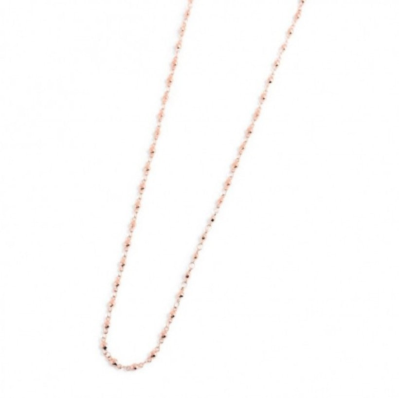 Collana da donna in acciaio rosé con sfere Marlù 2CA0008R