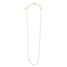 Carica l&#39;immagine nel visualizzatore di Gallery, Collana da donna in acciaio dorato con sfere Marlù 2CA0013G
