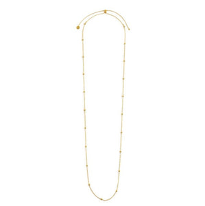 Collana da donna in acciaio dorato con sfere Marlù 2CA0013G