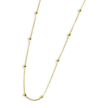 Carica l&#39;immagine nel visualizzatore di Gallery, Collana da donna in acciaio dorato con sfere Marlù 2CA0013G
