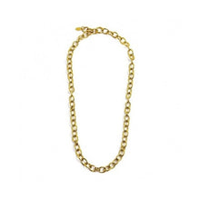 Carica l&#39;immagine nel visualizzatore di Gallery, Collana da donna in acciaio dorato catena maglia &quot;o&quot; Marlù 2CA0036G

