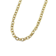 Carica l&#39;immagine nel visualizzatore di Gallery, Collana da donna in acciaio dorato catena maglia &quot;o&quot; Marlù 2CA0036G
