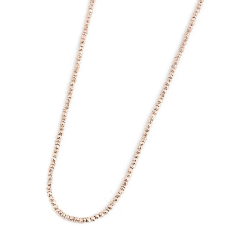 Collana da donna in acciaio rosé ematite cromata Marlù 2CO0071R