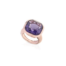 Load image into Gallery viewer, Anello da donna in argento 925 e quarzo Labriò 3211/G
