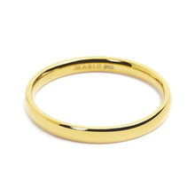 Cargar imagen en el visor de la galería, Anello unisex in acciaio dorato fedina Marlù 33AN0009G
