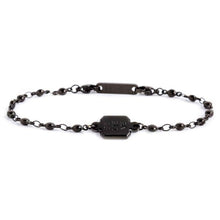 Carica l&#39;immagine nel visualizzatore di Gallery, Bracciale da donna in acciaio madonna rettangolare Marlù 33BR0003N
