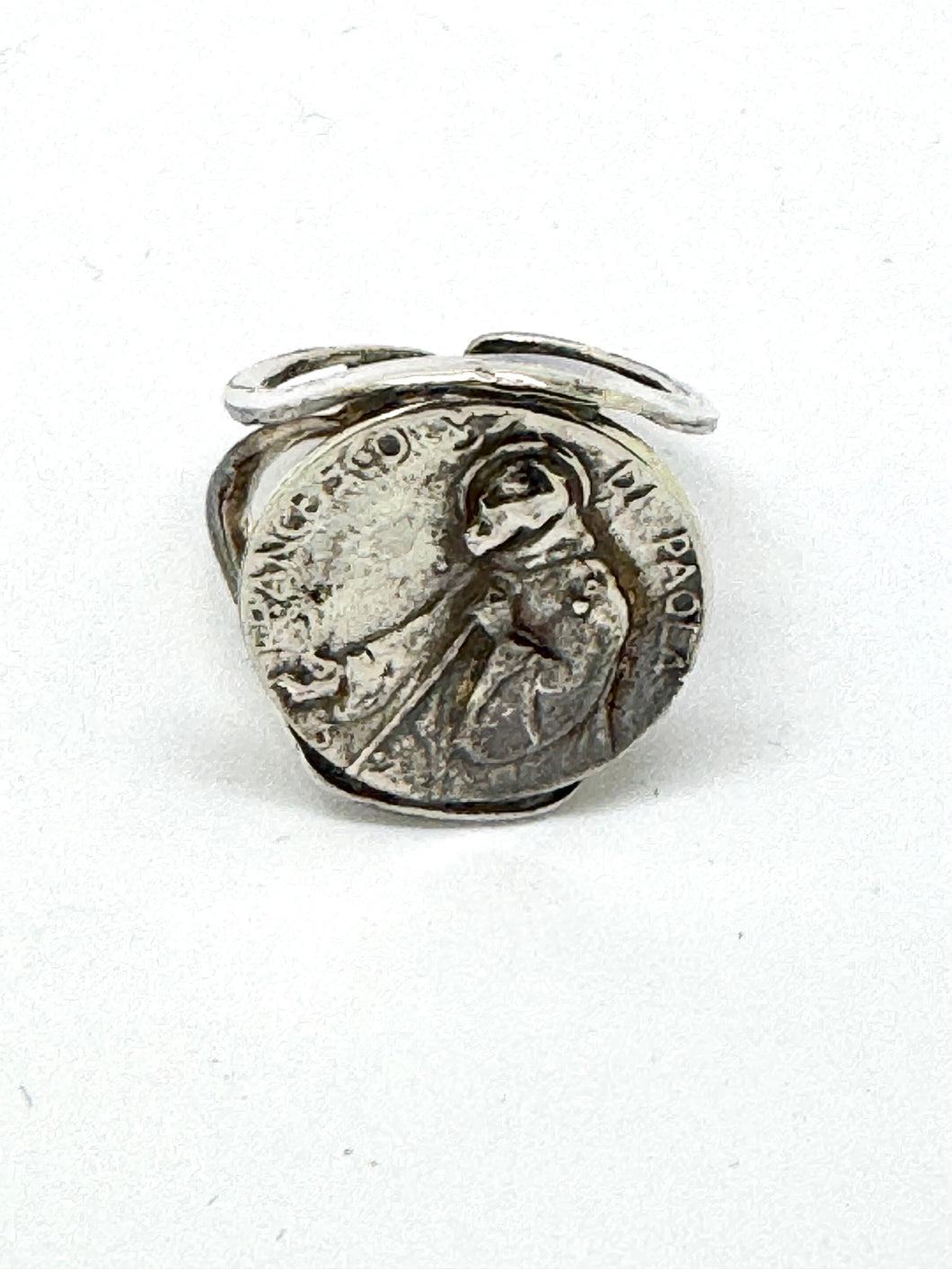 Anello San Francesco da Paola in Argento code 77385