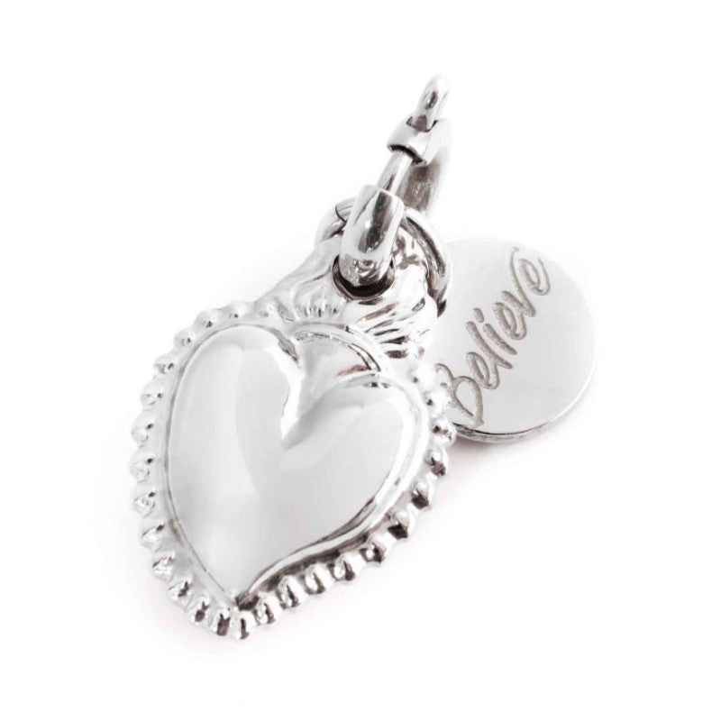 Charm in acciaio sacro cuore Marlù 33CH0003