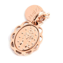 Carica l&#39;immagine nel visualizzatore di Gallery, Charm in acciaio Rosé madonna con cornice Marlù 33CH0004R
