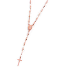 Carica l&#39;immagine nel visualizzatore di Gallery, Collana da donna in acciaio Rosé rosario Marlù 33CO0004R
