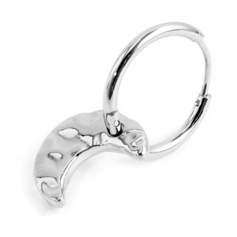 Orecchino da donna a cerchio in acciaio Marlù 33OR0001