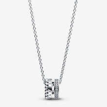 Cargar imagen en el visor de la galería, Collana con Logo, Pavé e Sfere

