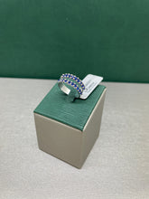 Carica l&#39;immagine nel visualizzatore di Gallery, Anello La Bella Stagione in Argento 925 Maestro Riverso AnSt09/Blu misura 13
