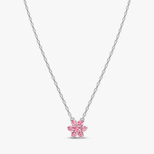 Load image into Gallery viewer, Collana Fiore Luminoso Rosa
