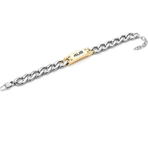 Bracciale da uomo in acciaio 4US Cesare Paciotti 4UBR5158
