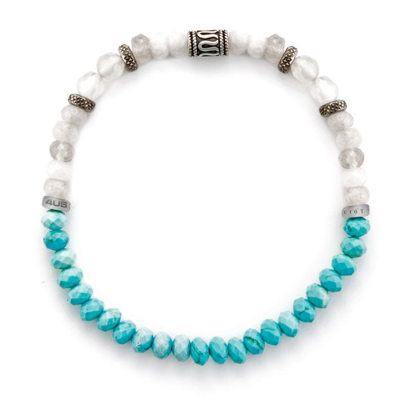 4US Cesare Paciotti Jewels pulsera de acero para hombre 4UBR6017