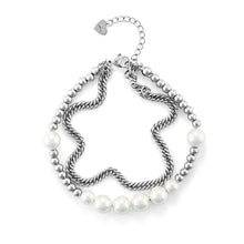Load image into Gallery viewer, 4US Cesare Paciotti Steel women&#39;s bracelet 4UBR6308W
