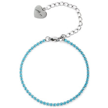 Load image into Gallery viewer, 4US Cesare Paciotti tennis women&#39;s steel bracelet 4UBR6318W
