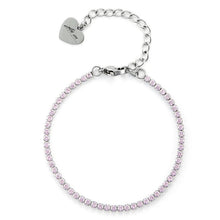 Load image into Gallery viewer, Bracciale da Donna tennis in acciaio 4US Cesare Paciotti 4UBR6319W

