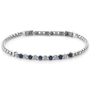 Bracciale Tennis da uomo in acciaio di 4US Cesare Paciotti 4UBR6434