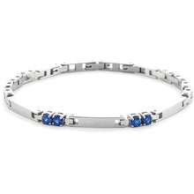 Cargar imagen en el visor de la galería, Bracciale da uomo in acciaio di 4US Cesare Paciotti 4UBR6440
