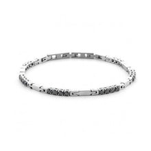 Load image into Gallery viewer, Bracciale Tennis da uomo in acciaio di 4US Cesare Paciotti 4UBR6441
