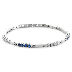 Bracciale Tennis da uomo in acciaio di 4US Cesare Paciotti 4UBR6445
