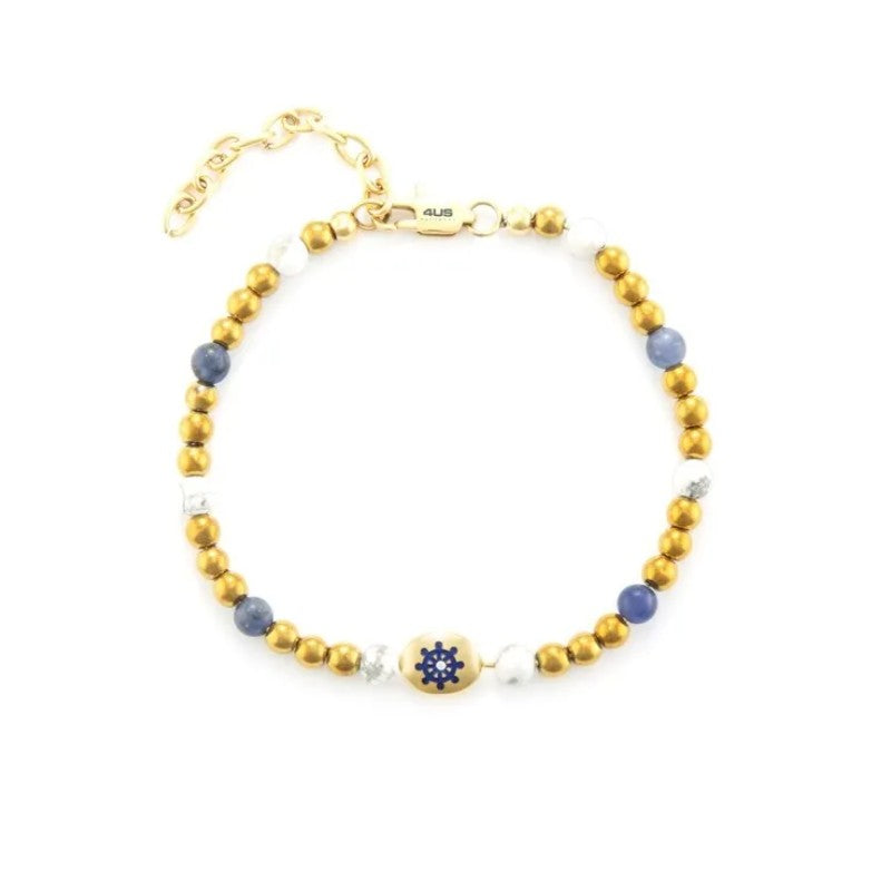 Bracciale da uomo in acciaio timone 4US Cesare Paciotti 4UBR6448