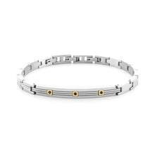 Carica l'immagine nel visualizzatore di Gallery, Bracciale da Uomo in acciaio 4US Cesare Paciotti 4UBR6932
