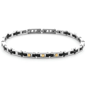 Bracciale da uomo in acciaio 4US Cesare Paciotti 4UBR6933