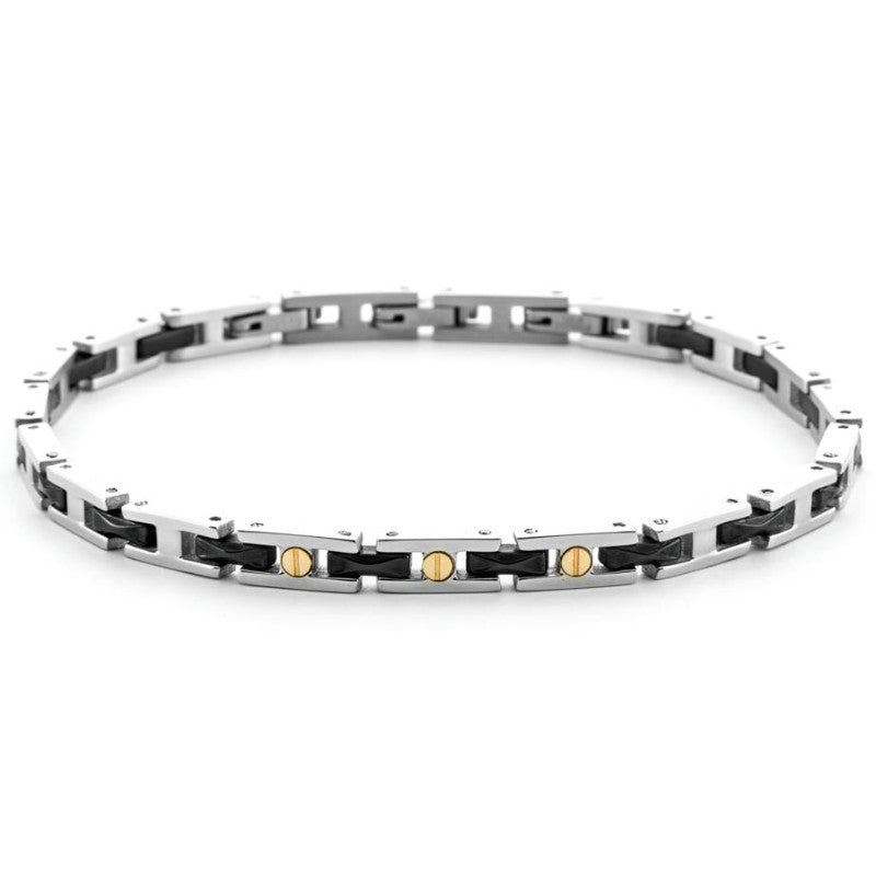 Bracciale da uomo in acciaio 4US Cesare Paciotti 4UBR6933