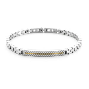 Bracciale da uomo in acciaio 4US Cesare Paciotti 4UBR6935