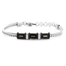 Carica l&#39;immagine nel visualizzatore di Gallery, Bracciale da uomo in acciaio 4US Cesare Paciotti 4UBR6942
