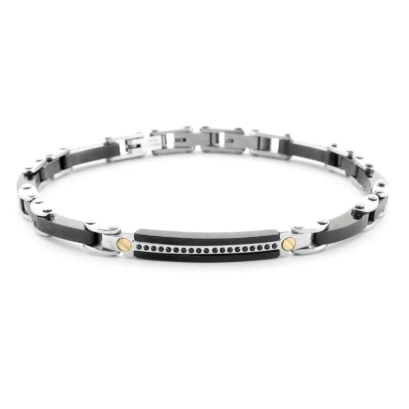 Bracciale da uomo in acciaio 4US Cesare Paciotti 4UBR6944