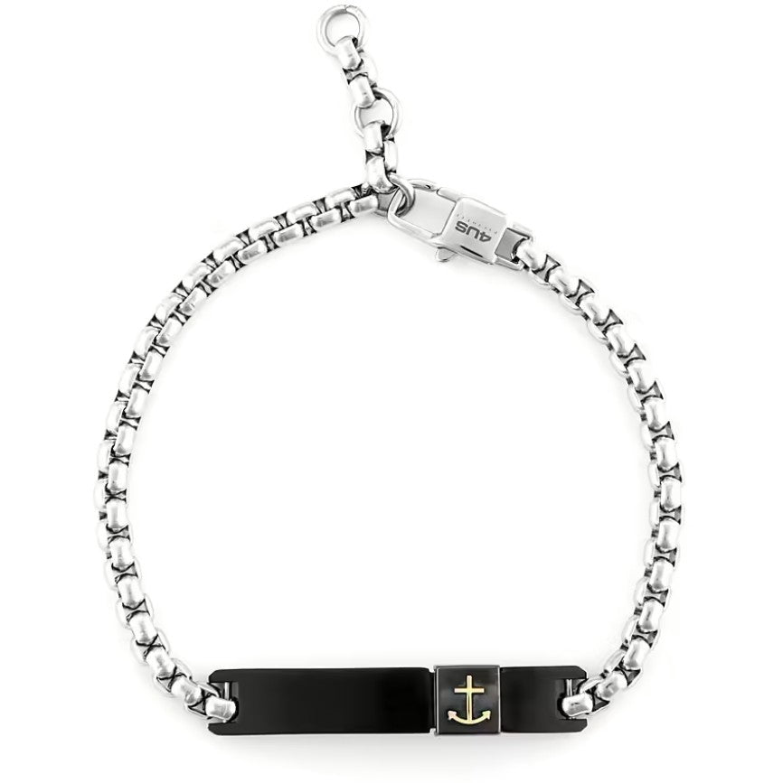 Bracciale da uomo in acciaio ancora 4US Cesare Paciotti 4UBR6945