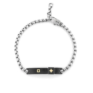 Bracciale da uomo in acciaio rosa dei venti 4US Cesare Paciotti 4UBR6946