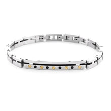 Carica l&#39;immagine nel visualizzatore di Gallery, Bracciale da uomo in acciaio 4US Cesare Paciotti 4UBR6948
