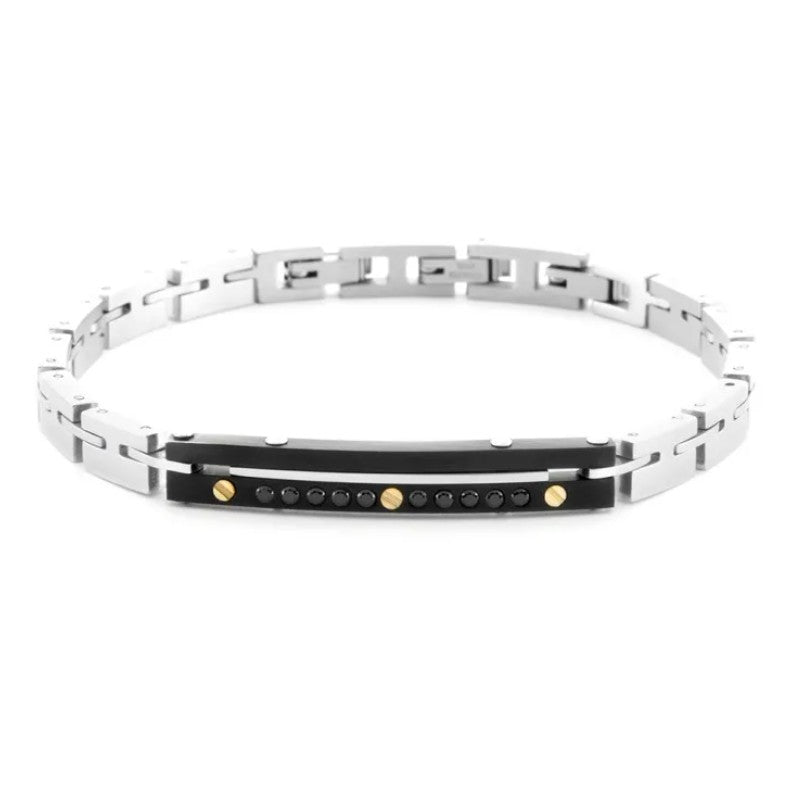 Bracciale da uomo in acciaio 4US Cesare Paciotti 4UBR6949