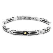 Carica l&#39;immagine nel visualizzatore di Gallery, Bracciale da uomo in acciaio 4US Cesare Paciotti 4UBR6954
