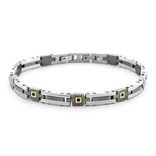Carica l&#39;immagine nel visualizzatore di Gallery, Bracciale da uomo in acciaio 4US Cesare Paciotti 4UBR6955
