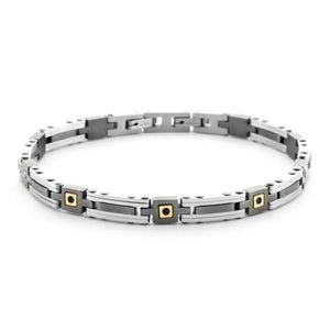 Bracciale da uomo in acciaio 4US Cesare Paciotti 4UBR6955
