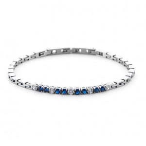 Bracciale tennis da uomo in acciaio 4US Cesare Paciotti 4UBR6982