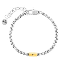 Cargar imagen en el visor de la galería, Bracciale da Uomo in acciaio 4US Cesare Paciotti Steel 4UBR7017
