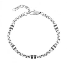 Carica l'immagine nel visualizzatore di Gallery, Bracciale da Uomo in acciaio 4US Cesare Paciotti 4UBR7034
