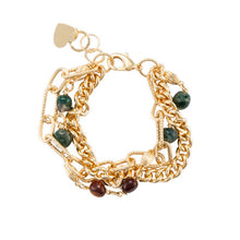 Carica l&#39;immagine nel visualizzatore di Gallery, Bracciale da donna in ottone 4US Cesare Paciotti 4UBR7299W
