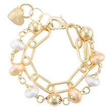 Carica l&#39;immagine nel visualizzatore di Gallery, Bracciale da donna in ottone 4US Cesare Paciotti 4UBR7324W
